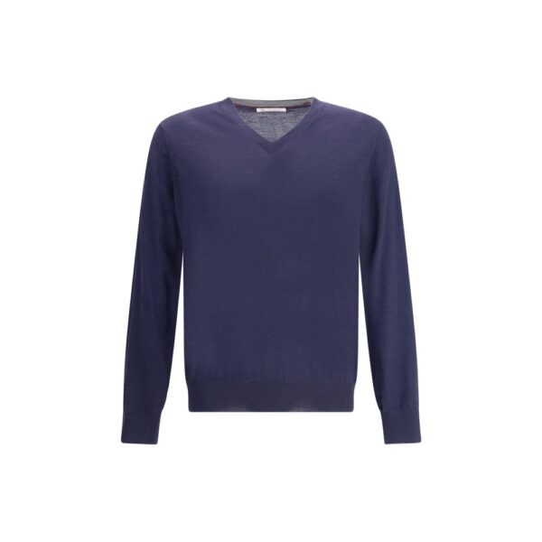 Blue Cashmere Sweater