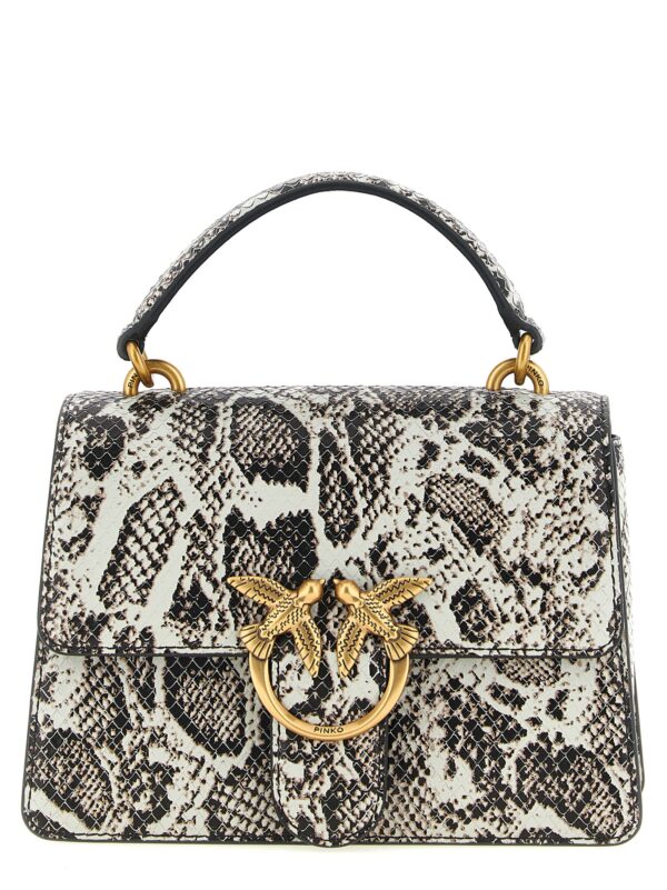 Gray Calfskin Handbag