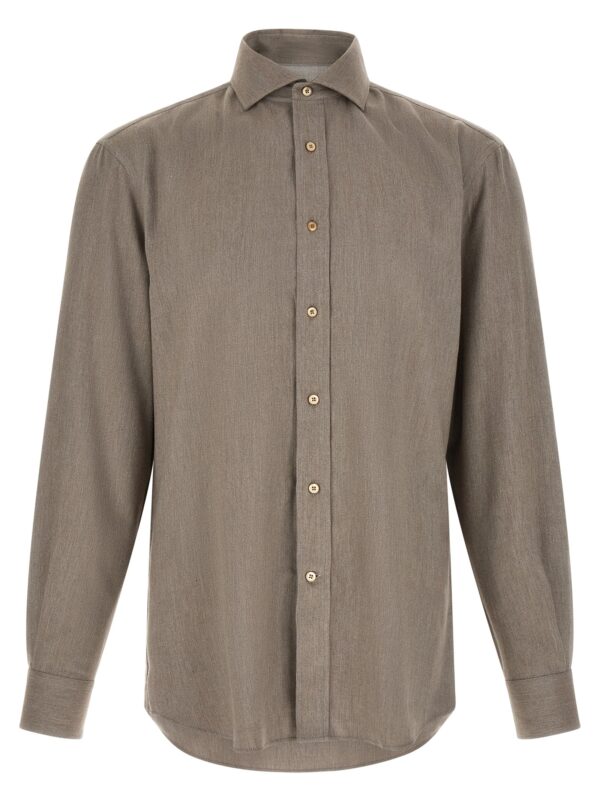 Gray Cotton Blouse