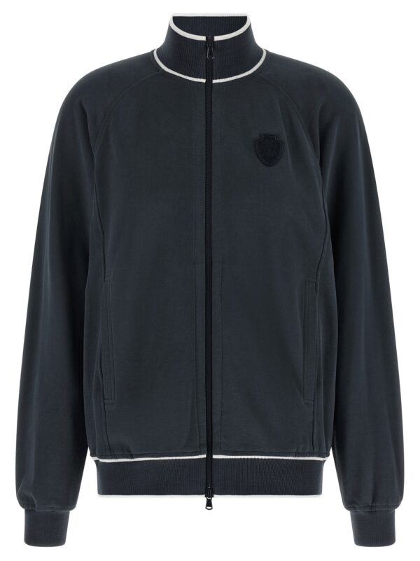 Blue Cotton Sweatshirt