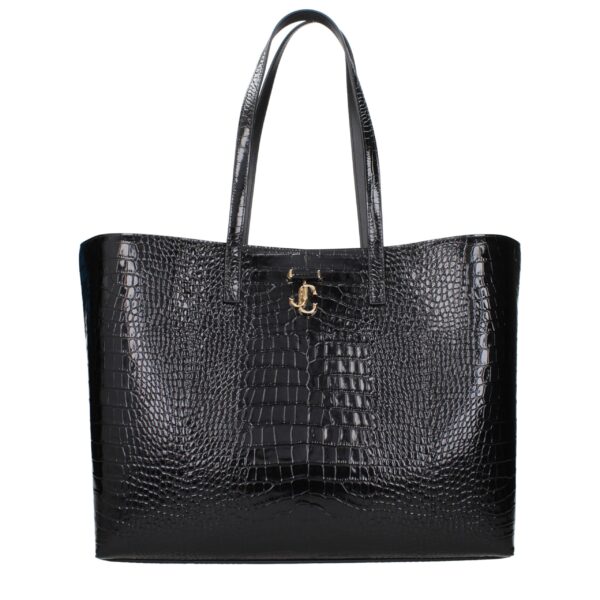 Black Leather Shoulder Bag