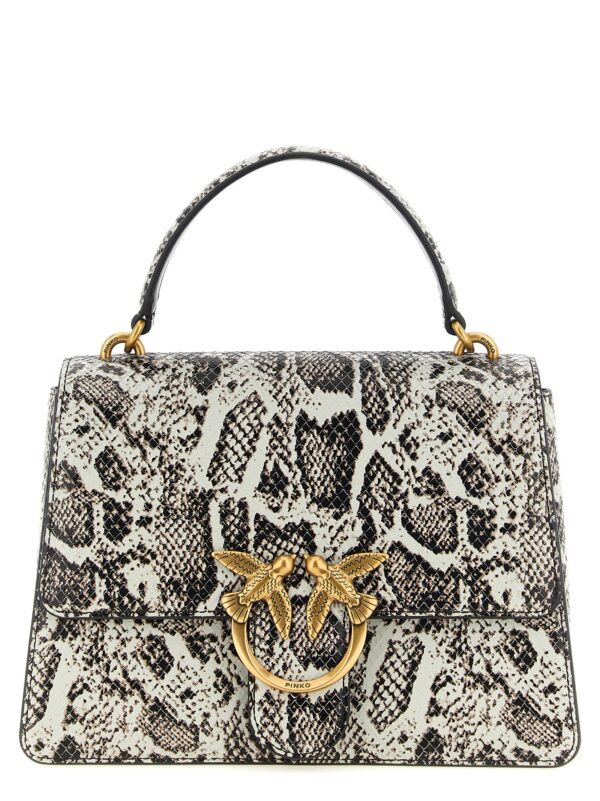 Gray Calfskin Handbag