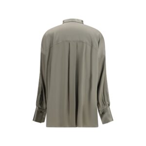 Bicolor Silk Shirt