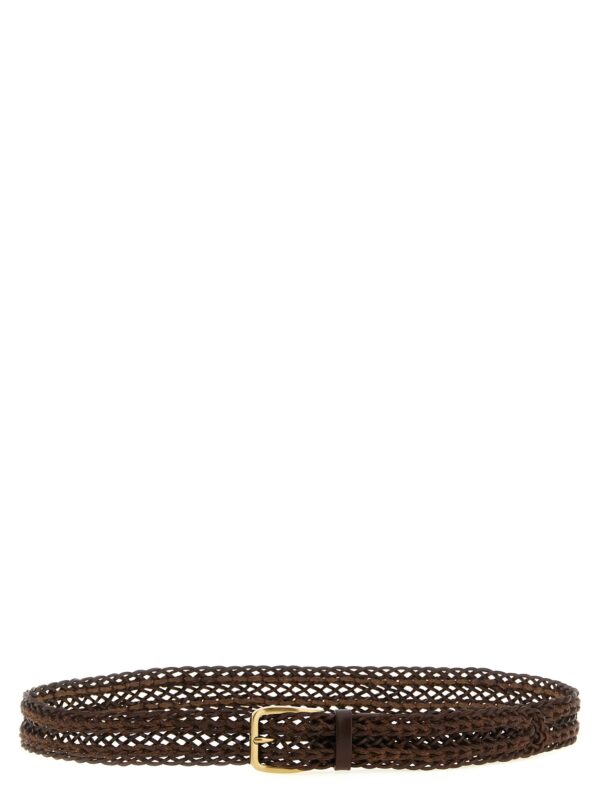 Brown Calfskin Belt