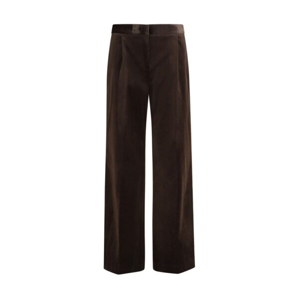 Brown Cotton Pants