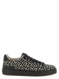 Bicolor Cotton Low Top Sneakers