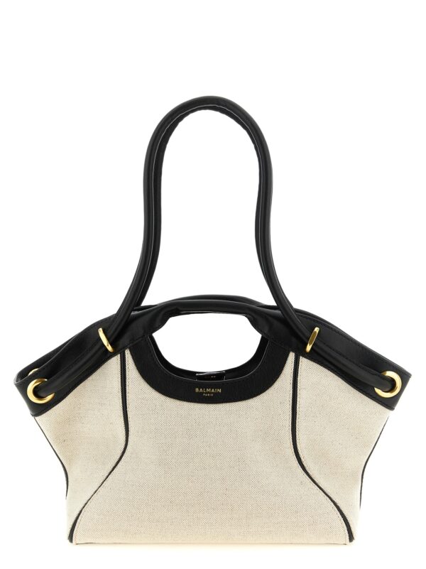 Bicolor Cotton Tote Bag