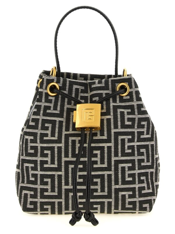 Bicolor Polyester Handbag
