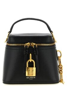 Black Buffalo Leather Handbag