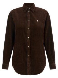 Brown Cotton Blouse