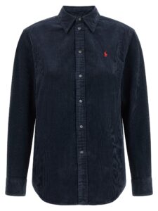 Blue Cotton Blouse