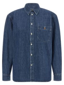Blue Cotton Blouse