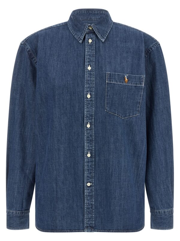 Blue Cotton Blouse
