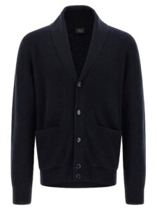 Blue Cashmere Cardigan