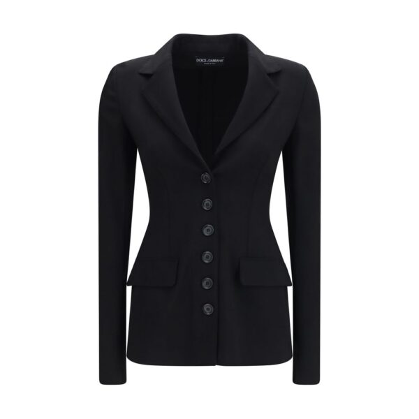 Black Wool Oves Aries Full-Length Jacket
