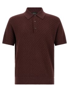 Purple Cotton Polo Shirt