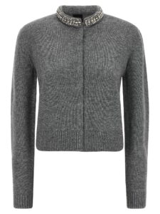 Gray Wool Cardigan