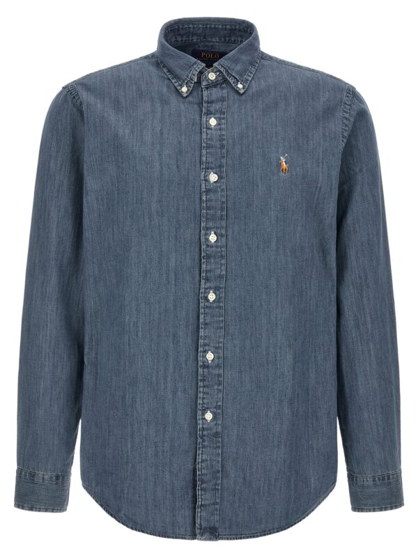 Blue Cotton Blouse