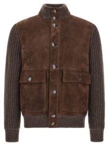 Brown Lamb Leather Leather Jacket