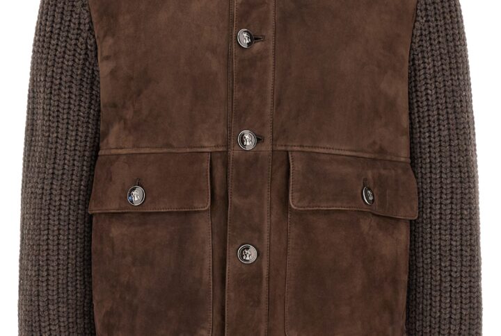 Brown Lamb Leather Leather Jacket | Jag Couture London – New York