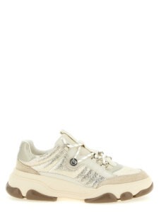 Multicolor Cowhide Chunky Sneakers