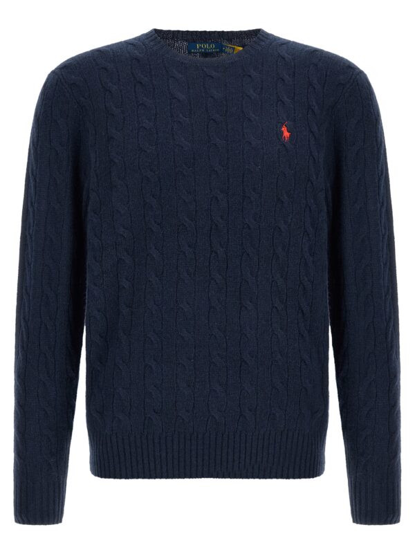 Blue Wool Cardigan
