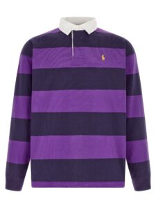 Purple Cotton Polo Shirt