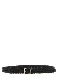 Black Calfskin Regular Belt