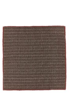 Brown Silk Scarf