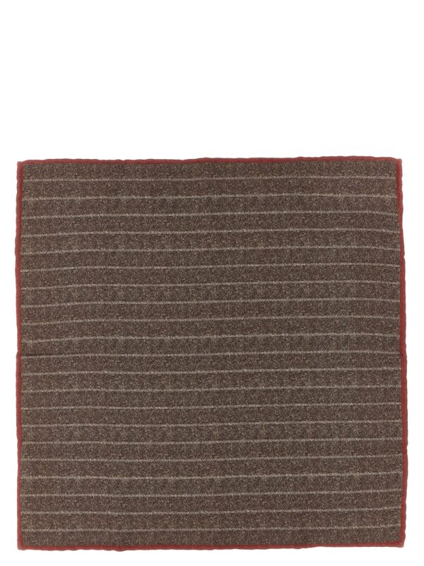 Brown Silk Scarf