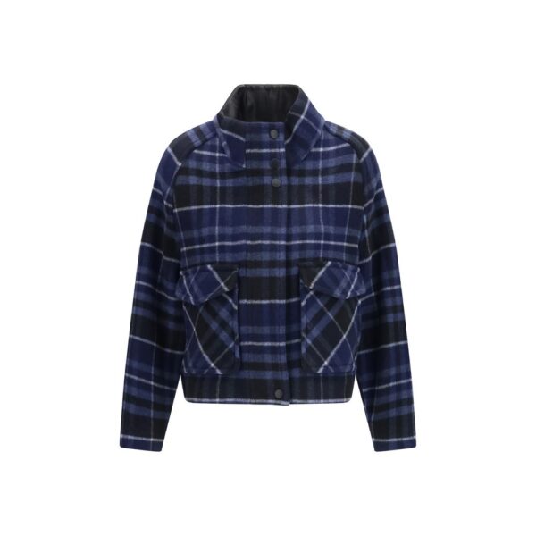 Blue Wool Oves Aries Shell Jacket