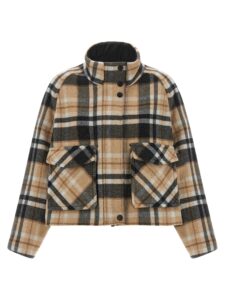 Multicolor Wool Coat