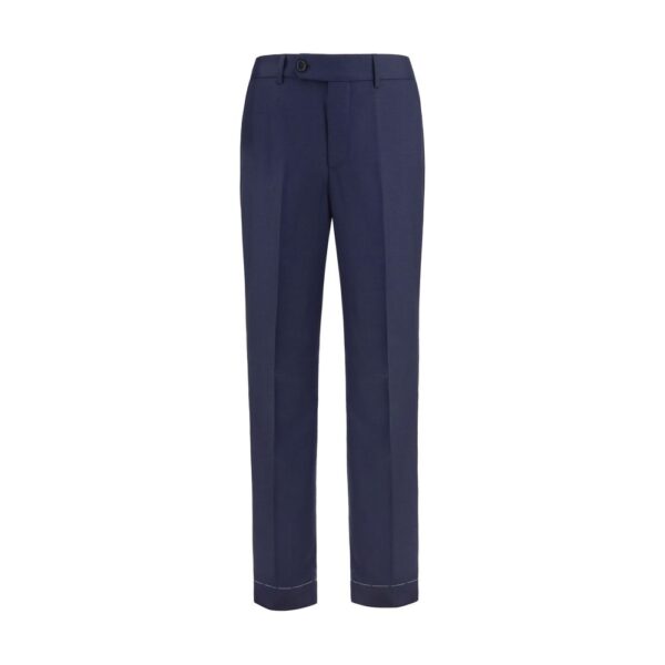 Blue Wool Oves Aries Dress Pants