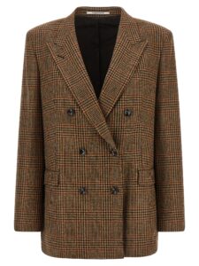 Brown Virgin Wool Blazer