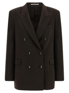 Brown Cashmere Blazer