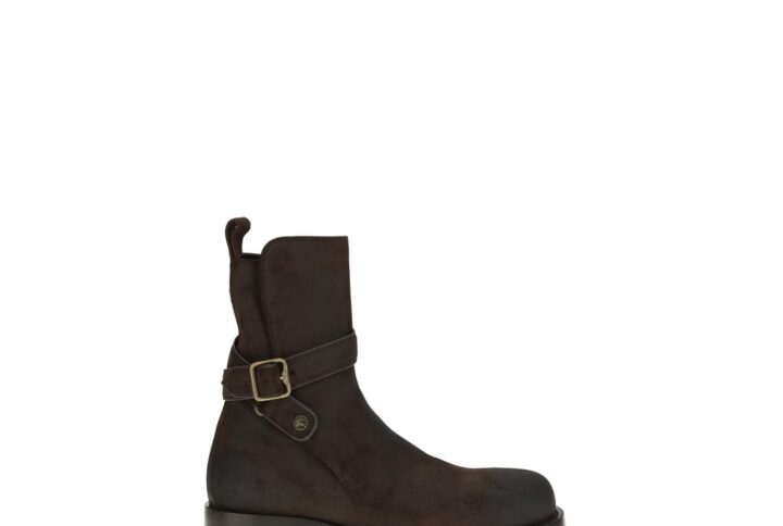 Brown Calf Leather Bos Taurus Lace-Up Boots | Jag Couture London – New York