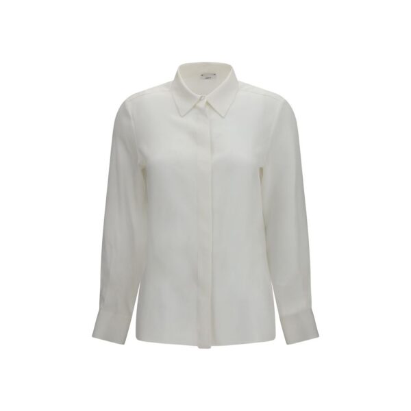 White Silk Dress Shirt