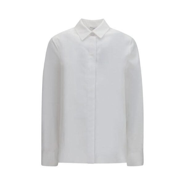 White Cotton Dress Shirt