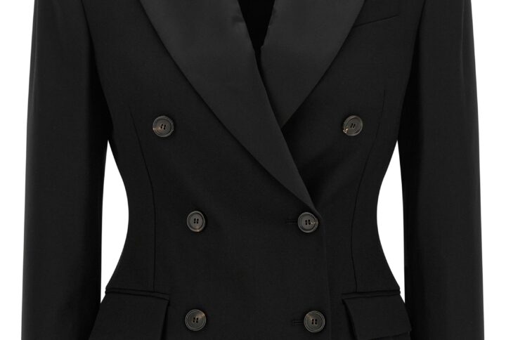 Black Virgin Wool Blazer | Jag Couture London – New York