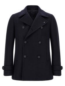 Blue Wool Coat