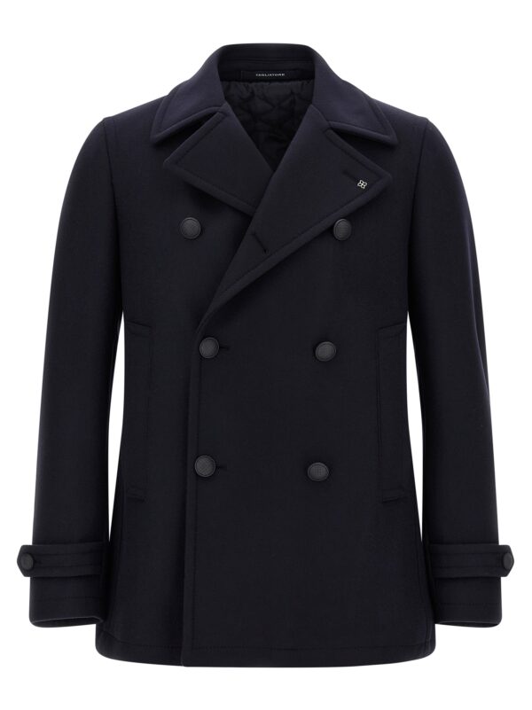 Blue Wool Coat