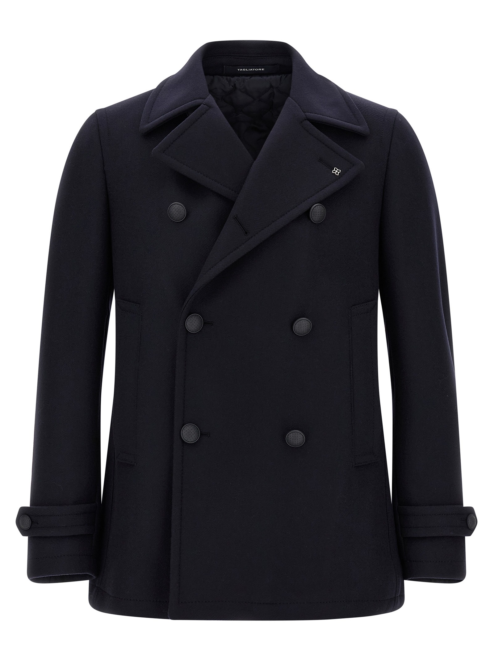 Blue Wool Coat