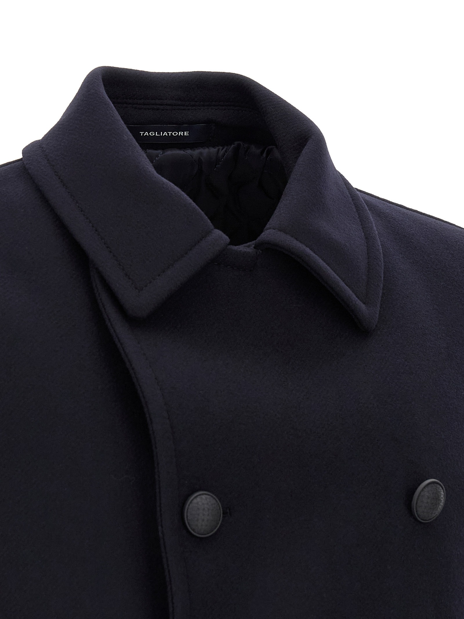 Blue Wool Coat
