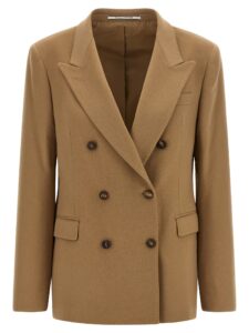 Beige Cashmere Blazer