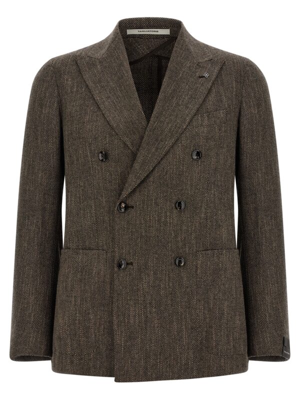Brown Virgin Wool Blazer