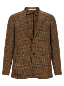 Brown Virgin Wool Blazer