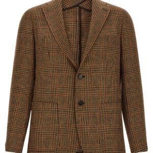 Brown Virgin Wool Blazer