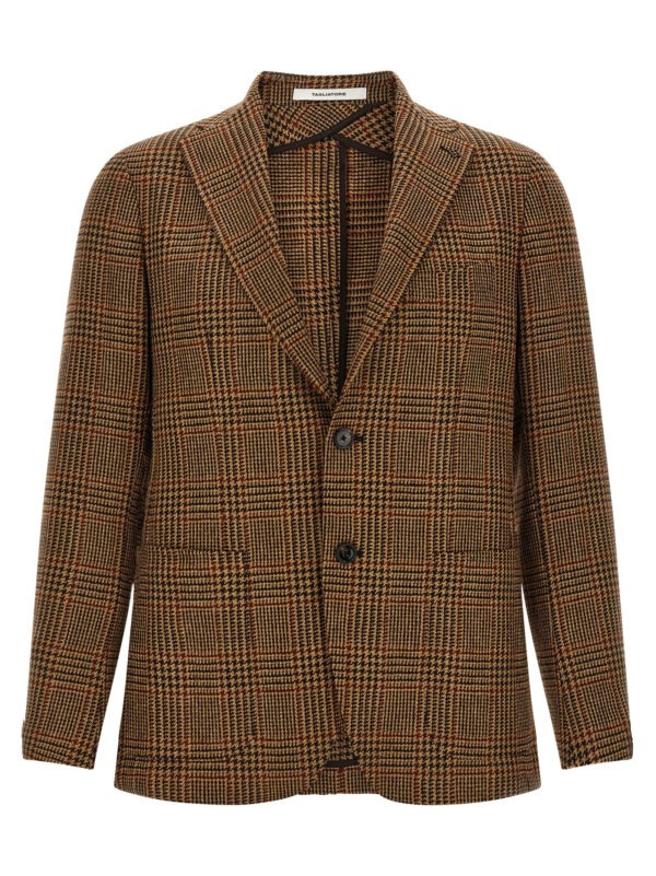 Brown Virgin Wool Blazer