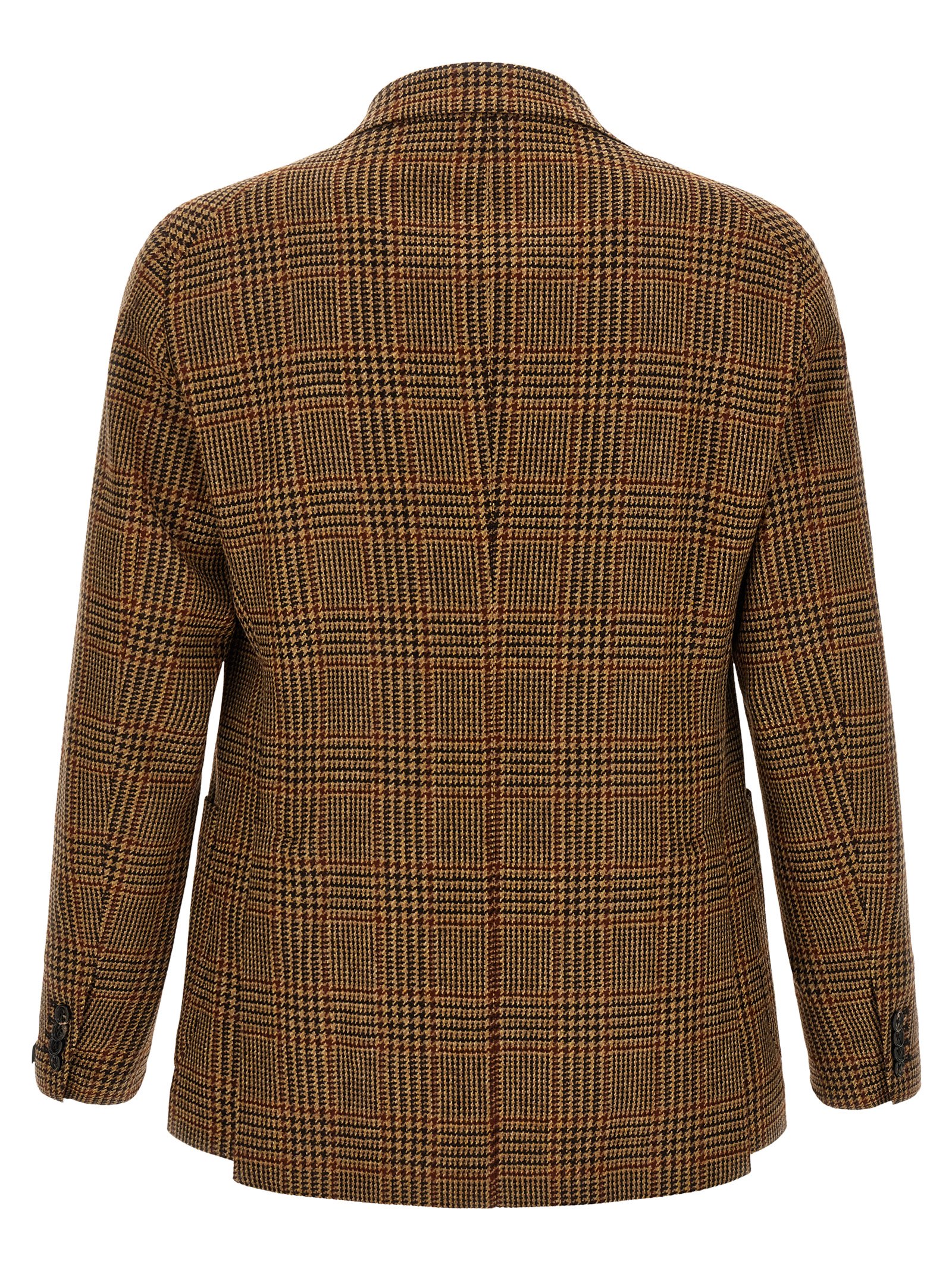 Brown Virgin Wool Blazer