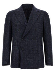 Blue Virgin Wool Blazer